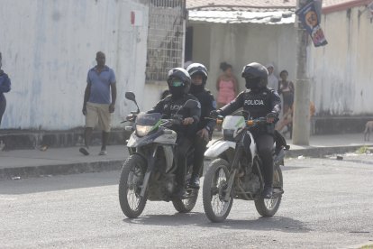 Policías acudieron al sector al recibir la alerta de lo ocurrido.