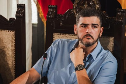 El alcalde Aquiles Álvarez.