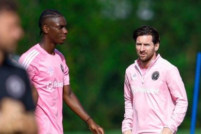 Allen Obando destaca en Inter Miami.