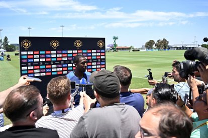 Willian Pacho dio declaraciones previo al juego ante el Atlético.