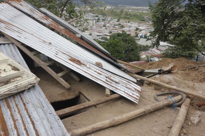 El sitio en donde hallaron a una comerciante china es de rudimentarias características.