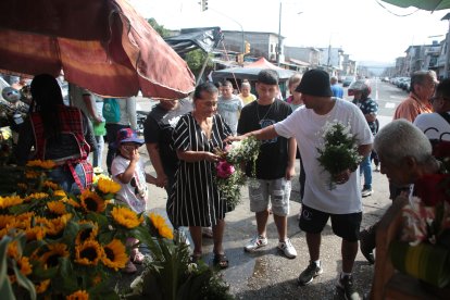 La actividad comercial era baja a comparación de otras fechas.