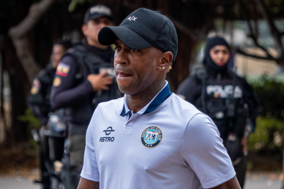 Miller Bolaños, futbolista ecuatoriano de 35 años.