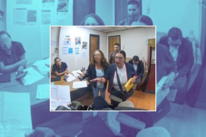 El procedimiento por el que lo sancionaron fue grabado por el agente policial.