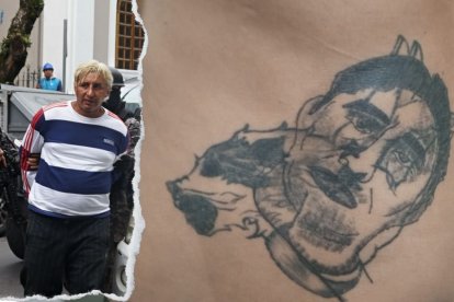 Los compinches de Fabricio Colón Pico se han tatuado su imagen.