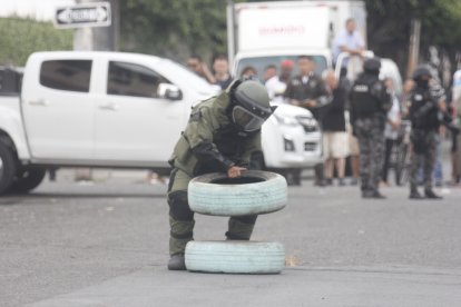 Se realizó una detonación controlada del artefacto explosivo.