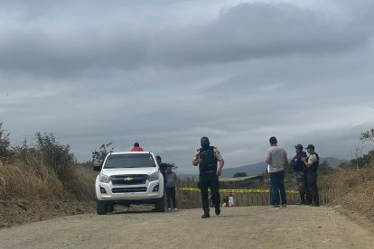 Crimen en vía rural de Manabí: un extranjero es la víctima.