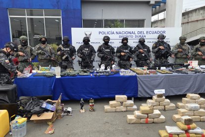 La Policía Nacional recabó evidencias y ejecutó aprehensiones.