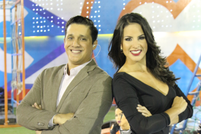 Carlos José Matamoros y Doménica Saporiti