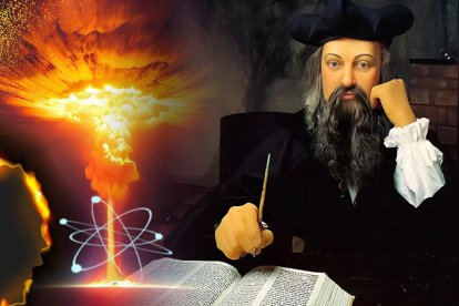 Nostradamus y sus predicciones de una nueva guerra mundial en 2026.