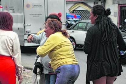 La madre del fallecido llegó a reconocerlo.