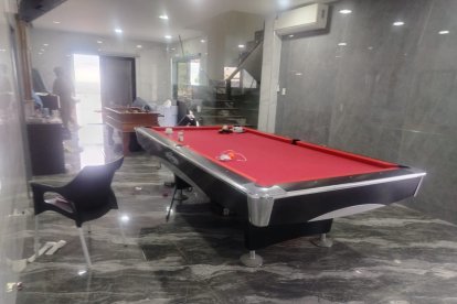 Alias Fito se escondía en un sitio lleno de lujos.