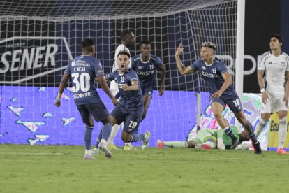 Byron Palacios marcó el empate de Universidad Católica.