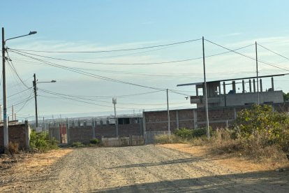 Localidad de Monterrey, en el cantón Montecristi, donde fue capturado alias Fito.