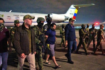 En el operativo también fueron detenidos cuatro hombres que cumplían el rol de guardaespaldas del cabecilla