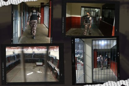 La cárcel de máxima seguridad conocida como La Roca se encuentra en el kilómetro 17 de la vía Guayaquil-Daule, en Guayas.