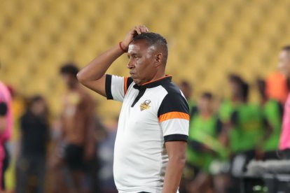 Juan Carlos Leon, entrenador de Libertad de Loja.