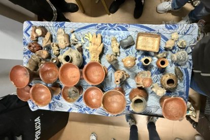 La detención ocurrió después de meses de investigación en el centro de Ambato.