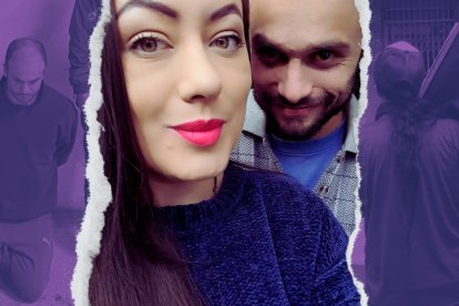 Una de las fotos que la víctima compartió en sus redes junto a su pareja.