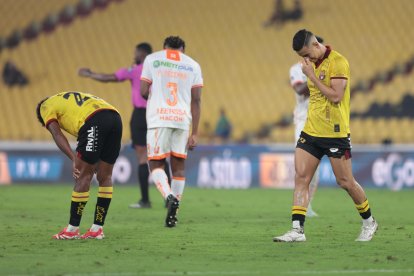 Barcelona SC empató 3-3 ante Libertad en el Monumental.