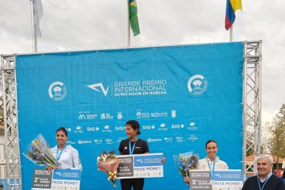 La cuencana ha subido a tres podios del World Racing Tour.