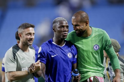 Moisés Caicedo (c) es unos de los líderes del Chelsea.