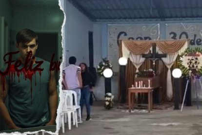 El velorio se hizo en el Cooperativa 30 de Junio en Santo Domingo de los Tsáchilas.