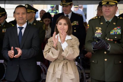 Laura Sarabia se despide de la Cancillería este 3 de julio.