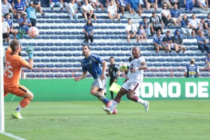 Los delanteros de Emelec no pudieron anotar ante Vinotinto.