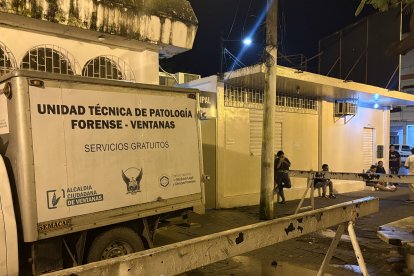 Su deceso fue instantáneo debido a los múltiples disparos que recibió