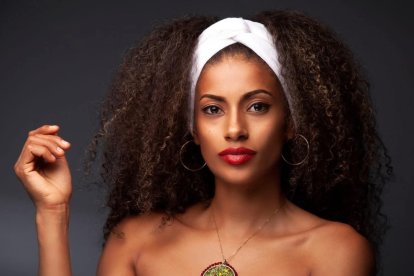 'La parienta' también ha servido como modelo en campañas publicitarias.