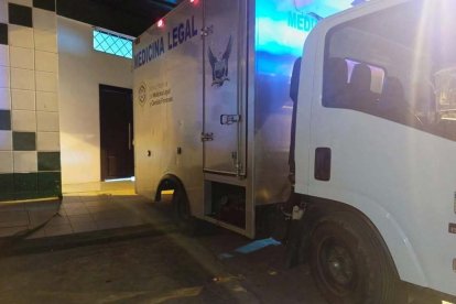 Las víctimas fueron reconocidas por sus familiares en la morgue de Ventanas.