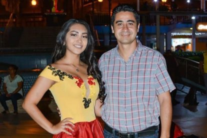 Los cuerpos de Dhana Ponce y su padre reposan en el mismo cementerio.