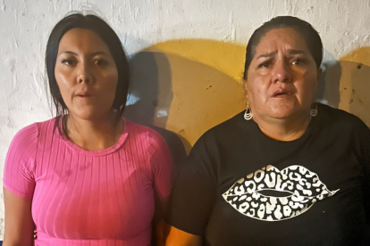 Dos mujeres que fueron capturadas junto a Finalín también quedaron con prisión preventiva.