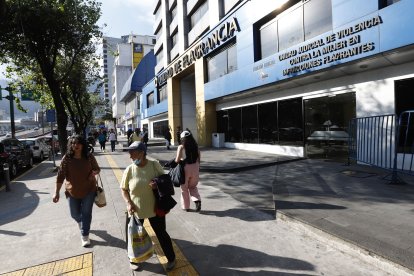 Los sospechosos fueron llevados a la Unidad de Flagrancia.