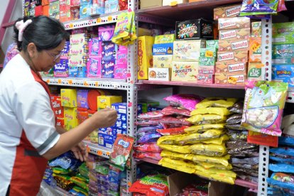 Myrian es muy ordenada con sus productos.