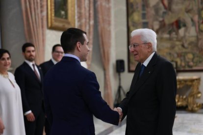 El presidente Daniel Noboa mantuvo un encuentro con su homólogo de Italia, Sergio Mattarella
