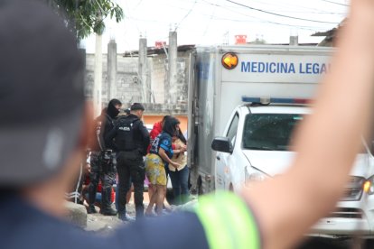 Dolor e indignación en Durán: la pequeña hija de Nancy presenció el crimen.
