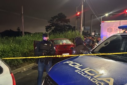 El hecho se dio a la entrada del barrio El Paraíso, Santo Domingo de los Tsáchilas.