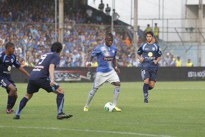 Enner Valencia debutó profesionalmente en 2010 con la camiseta del Emelec.