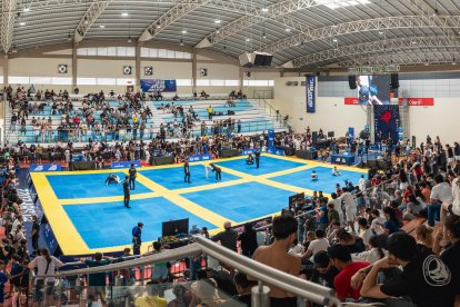 El coliseo Abel Jiménez Parra fue la sede para este torneo.