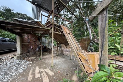 Las instalaciones mineras contaban con todos los equipos mecánicos necesarios para la extracción del material aurífero.