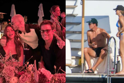 Vergara y Brady fueron captados juntos