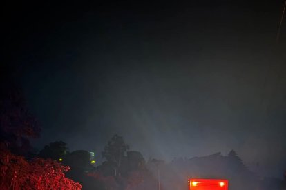 En el lugar llegaron varias unidades policiales.