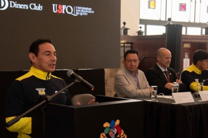 El exlevantador de pesas ecuatoriano José Llerena acudirá a la cita como entrenador y director de la delegación de la USFQ.