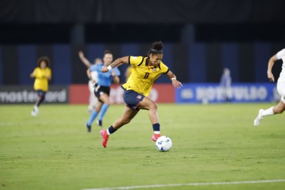 Ecuador suma un punto en la Copa América Femenina 2025.