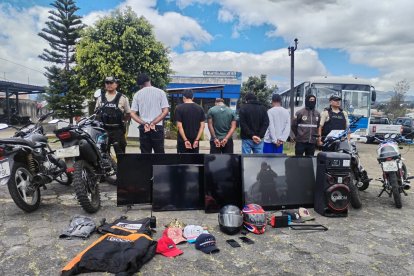 El menor detenido en Rumiñahui habría sido reclutado por una banda criminal.