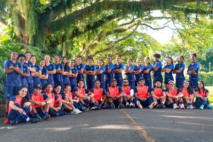 La delegación de Ecuador que logró la clasificación al Mundial de Marruecos 2025.
