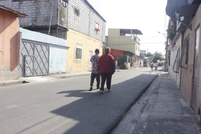 En este punto del Guasmo se produjo el crimen.