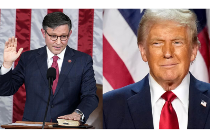 Actualmente hay una fuerte tención entre Johnson y Trump